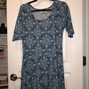 LuLaRoe Ana Maxi Dress - amazing pattern!